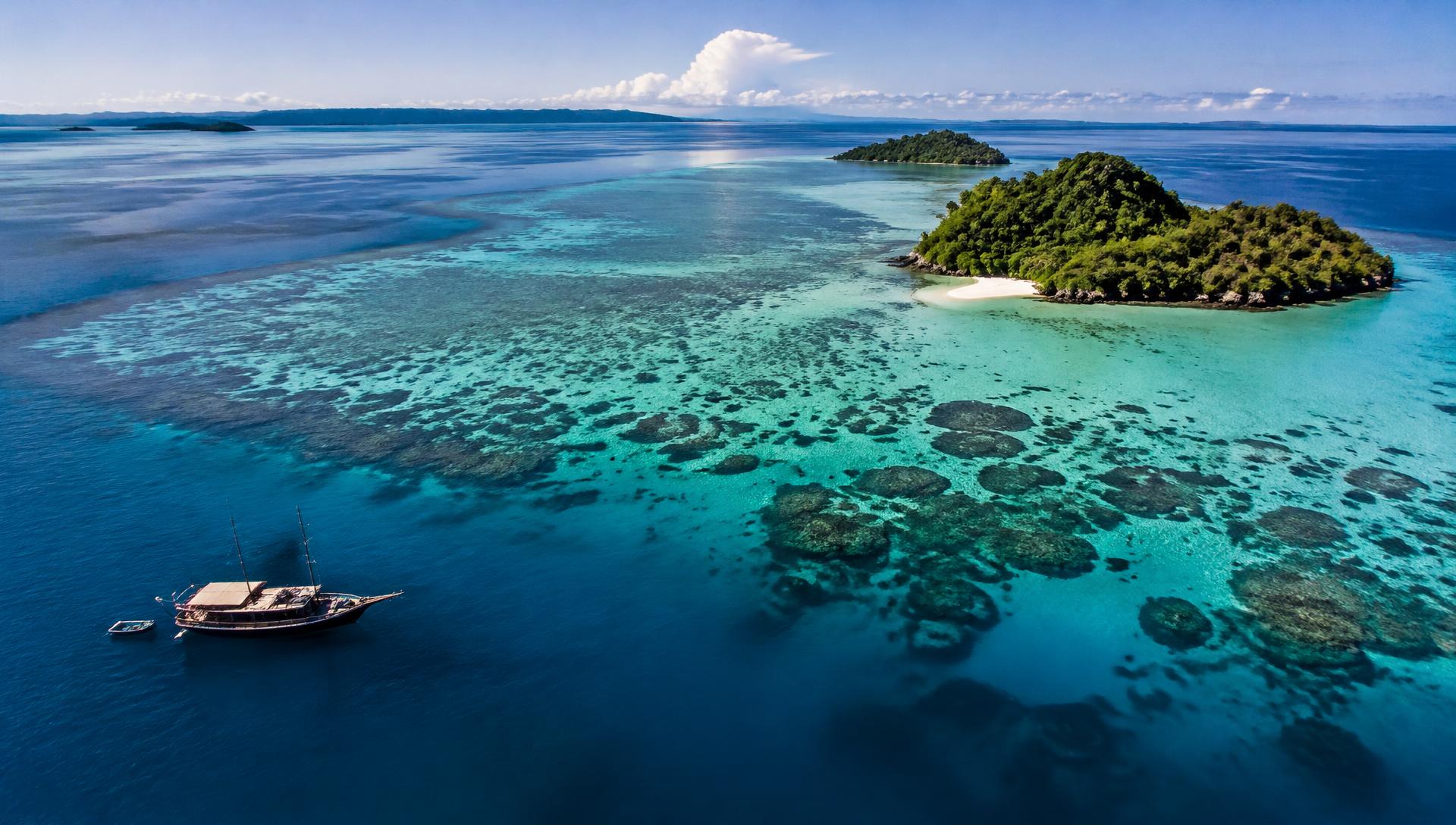 Laut dan terumbu karang Wakatobi